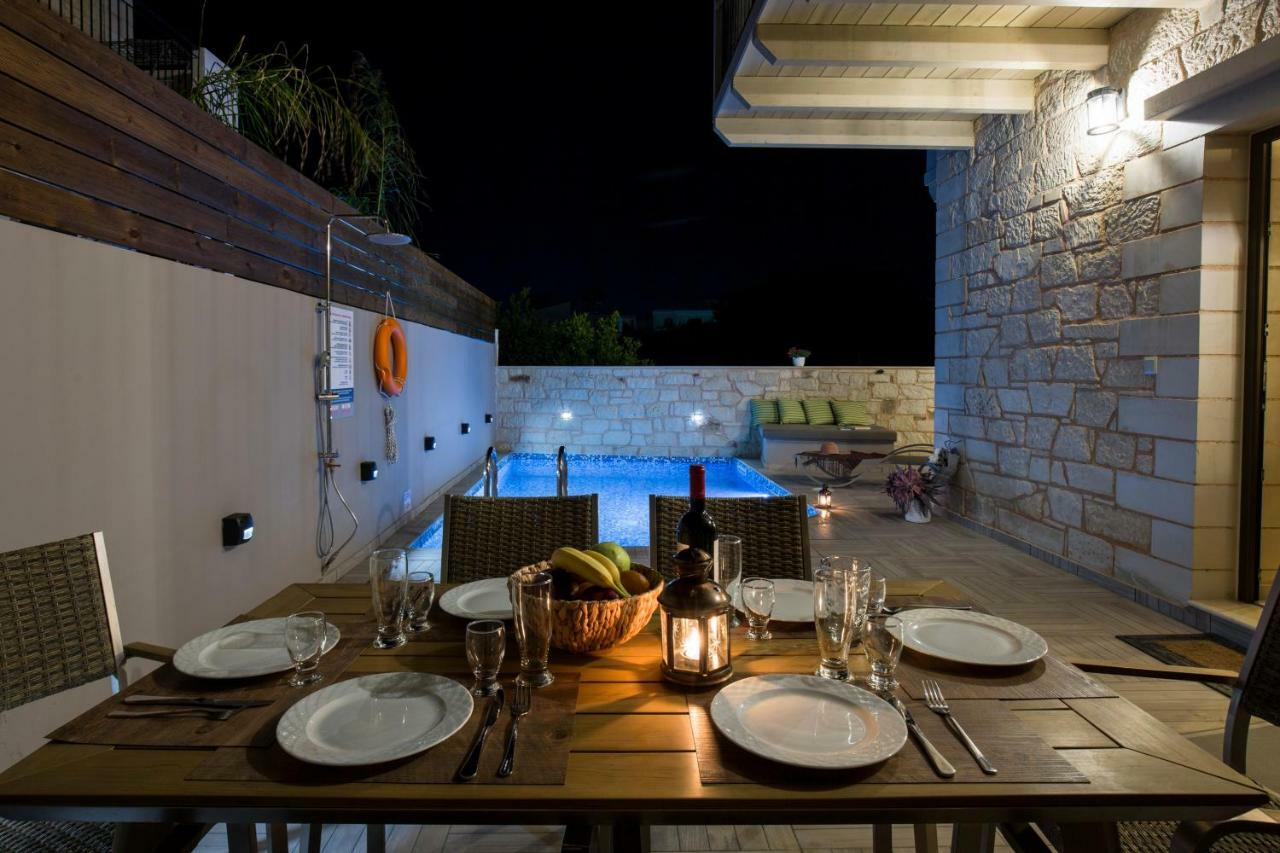 Villa Sirocos Stalós Esterno foto